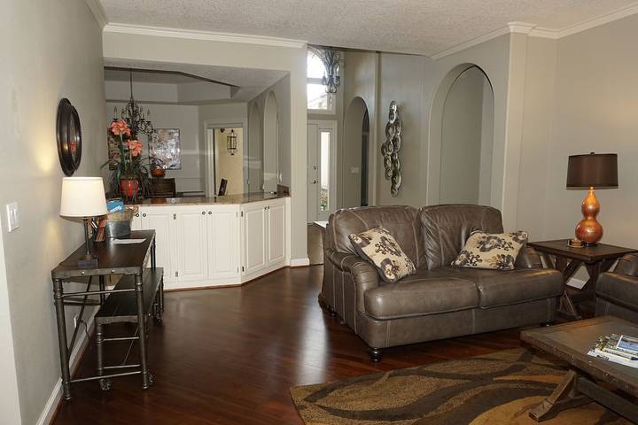 Vacation rental for 6 people, with pool and balcony as well as hot tub in Hot Springs Village