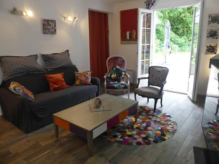 Location de vacances pour 4 personnes, avec piscine ainsi que vue et jardin à Saint-Martin-de-Seignanx - 4