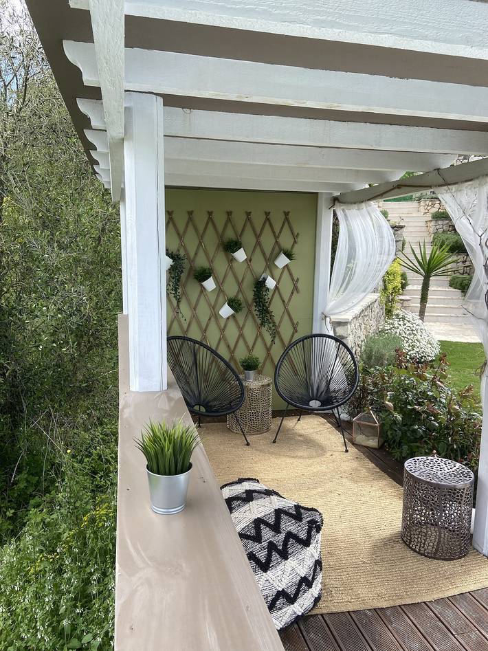 Villa mit pool für 5 Personen, mit Terrasse und Garten sowie Seeblick und Ausblick auf Korfu - 4