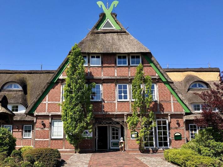 Ferienhaus mit Meerblick für 2 Personen an der Wurster Nordseeküste