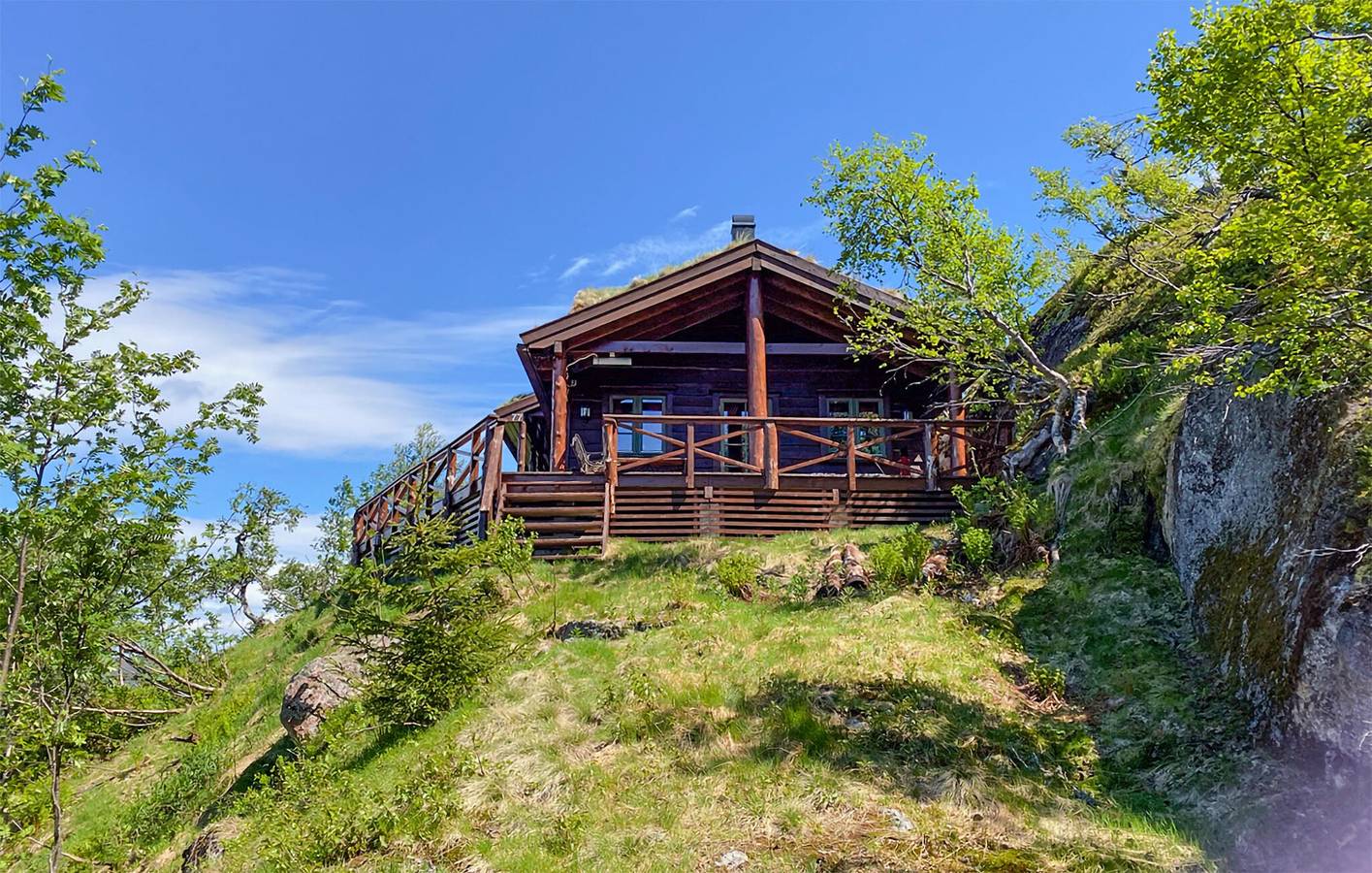 Ferienhaus für 8 Personen mit Sauna in Åseral
