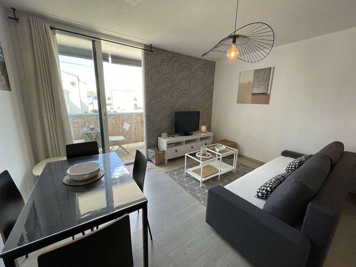 Appartement de vacances pour 4 personnes, avec balcon à Saint-Hilaire-de-Riez
