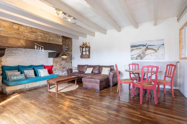 Maison de vacances 'Longère 5min De Pont-Aven' avec jardin privé in Riec-sur-Bélon, Région de Quimper