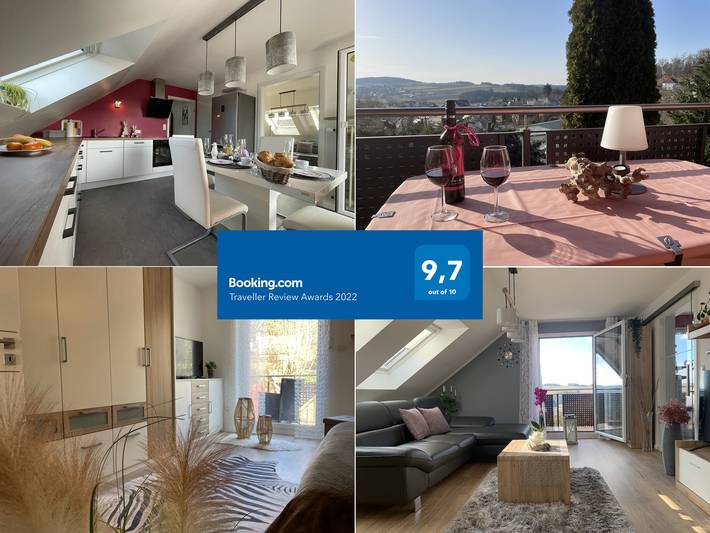 Ferienwohnung für 4 Personen, mit Ausblick und Garten, kinderfreundlich - 1