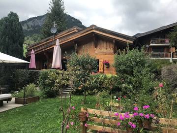 Chalet pour 5 personnes, avec terrasse ainsi que sauna et jardin à Praz-sur-Arly