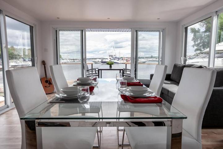 Bateau pour 4 personnes, avec vue et terrasse dans Trois-Rivières (Canada) - 3