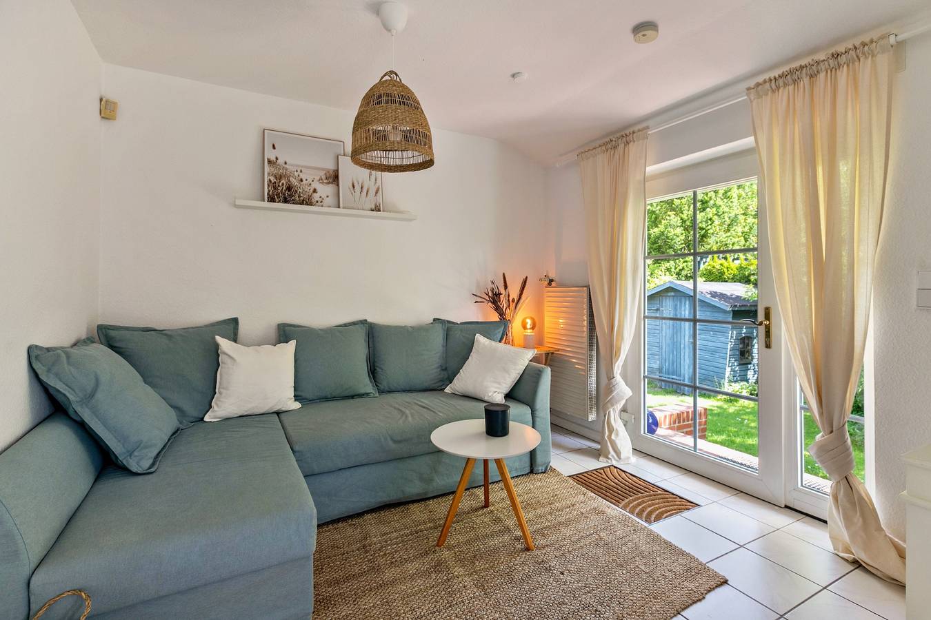 Appartement entier, Appartement 'Ferienwohnung Block' avec terrasse privée, jardin privé et Wi-Fi in Glücksburg, Flensburger Förde