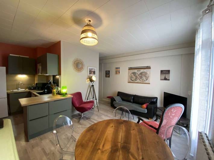 Appartement de vacances pour 4 personnes, avec balcon, animaux acceptés
