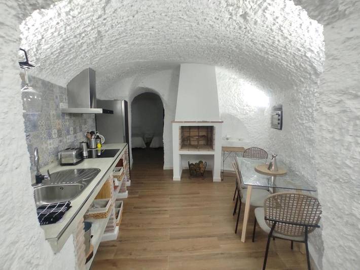 Apartamento para 5 personas, con terraza y vistas en Guadix