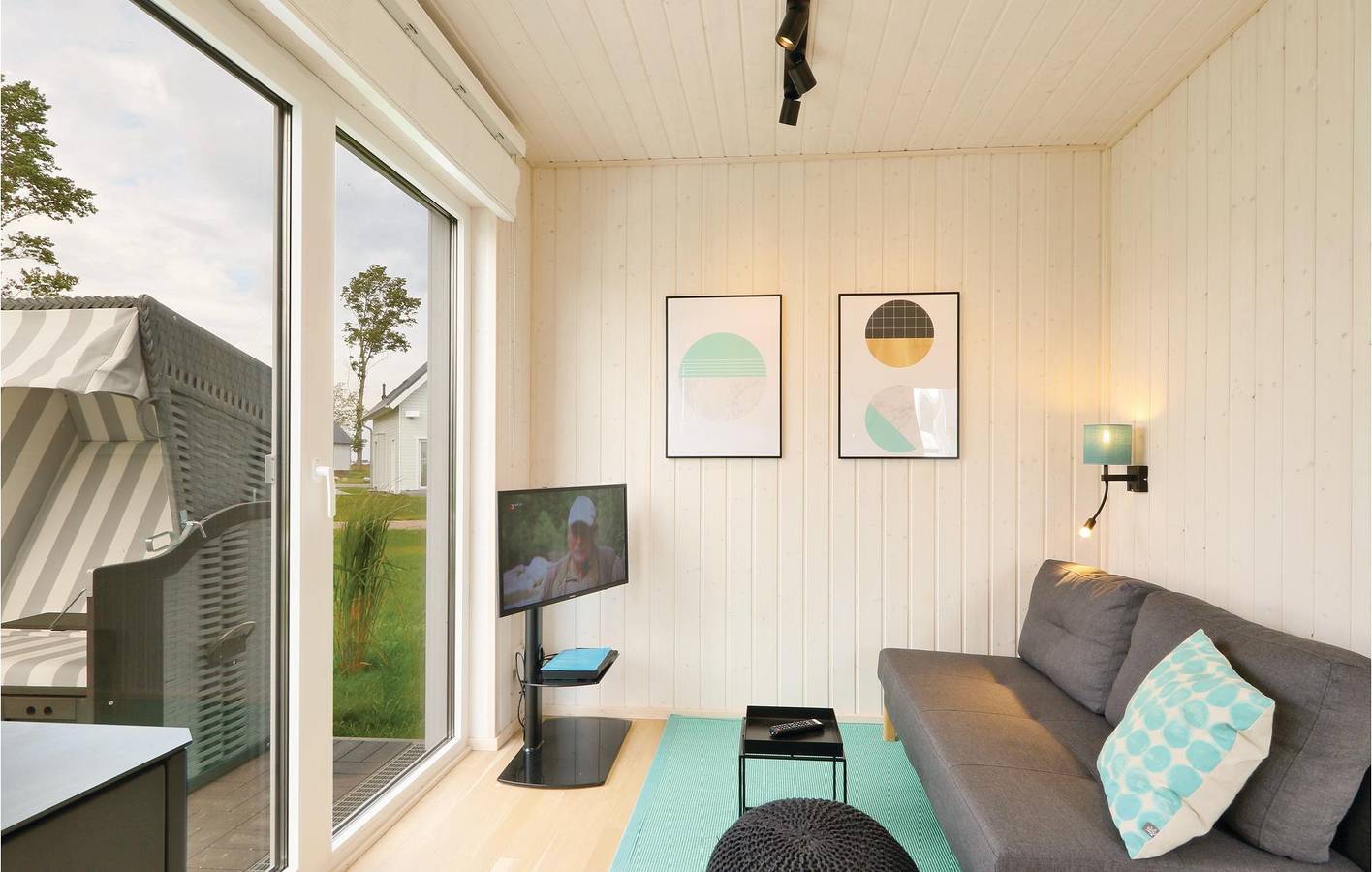 Appartement am Strand mit Parkplatz und Terrasse in Olpenitz, Kappeln