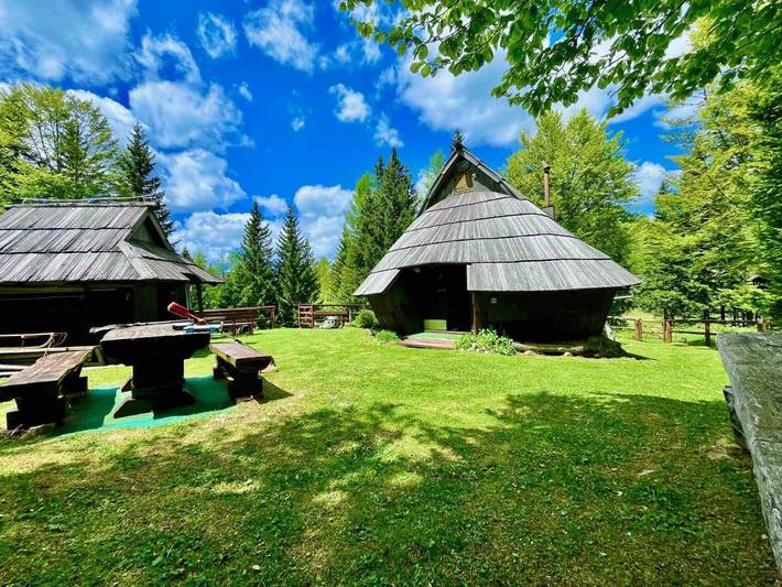 Lodge pour 6 personnes, avec vue et jardin - 1