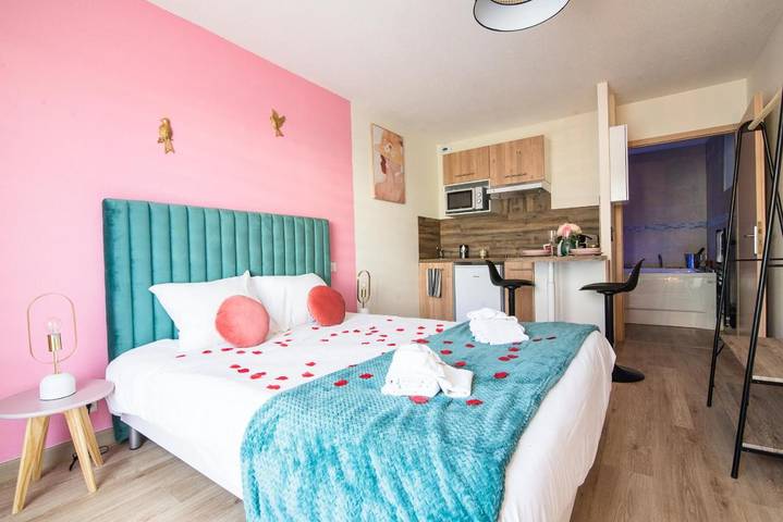 Appartement de vacances pour 2 personnes, avec jacuzzi