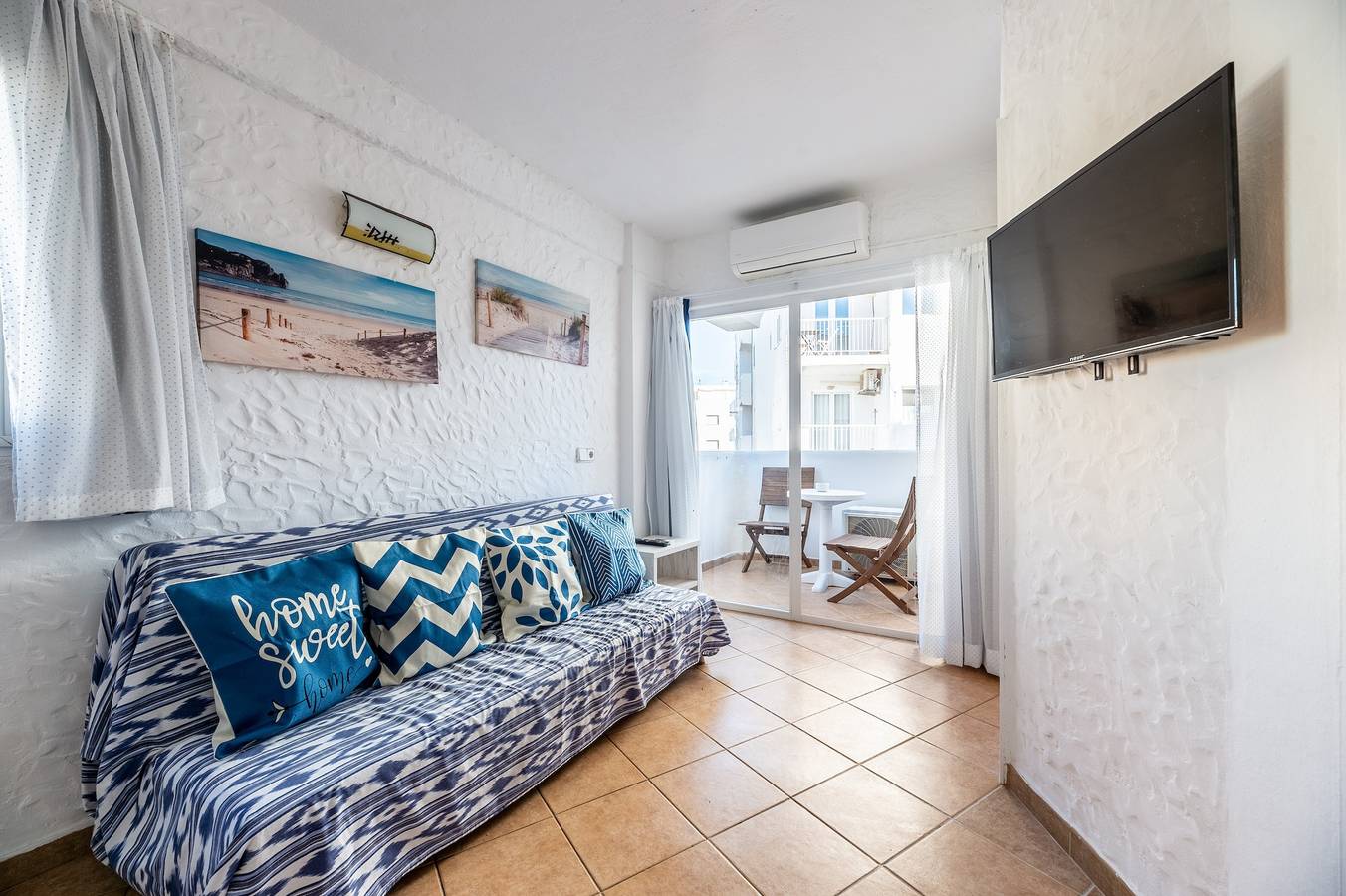 Ganze Wohnung, Ferienwohnung 'Córdula' mit Wlan und Klimaanlage in Es Pujols, Formentera