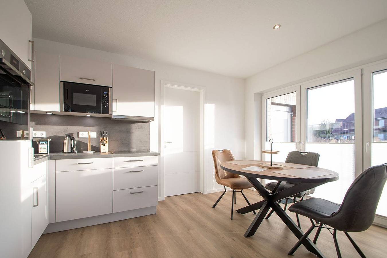 Ganze Wohnung, Modernes Domizil Deichloft B1 mit Terrasse und hochwertiger Ausstattung in Norddeich, Norden und Umgebung