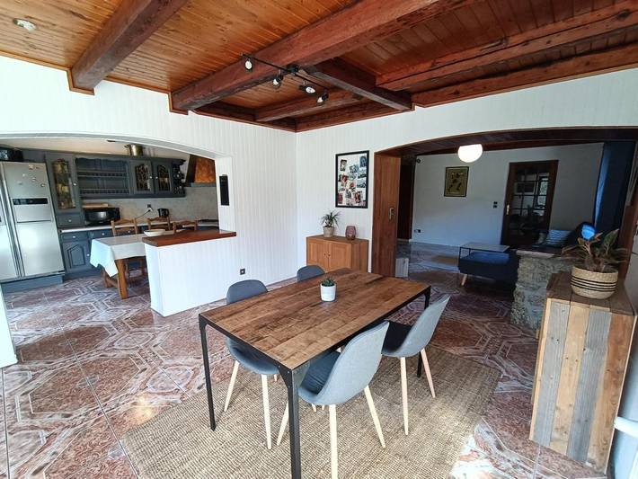 Appartement de vacances pour 6 personnes, avec jardin et vue