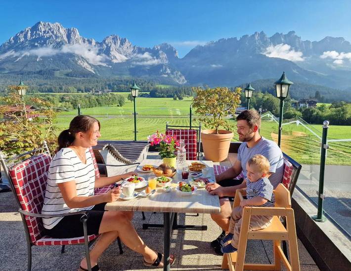 Hôtel pour 2 personnes, avec Terrasse à Ellmau