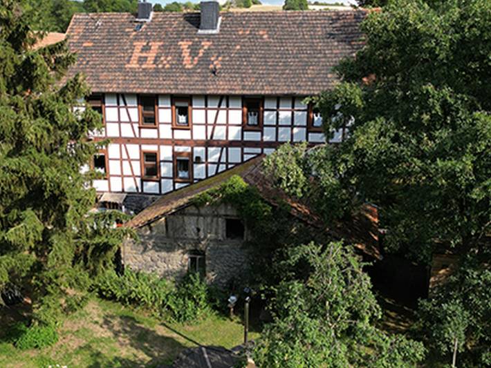Ganze Wohnung, Hitzmühle - Ferienhaus, 150 qm, 5 Schlafzimmer, 1 Wohn-/Schlafzimmer, max. 12 Personen in Feldatal, Vogelsberg Region