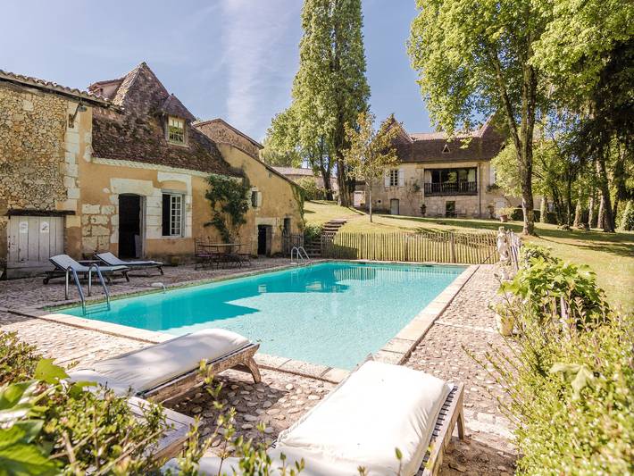 Villa pour 16 personnes, avec jardin et piscine, animaux acceptés en Dordogne - 2
