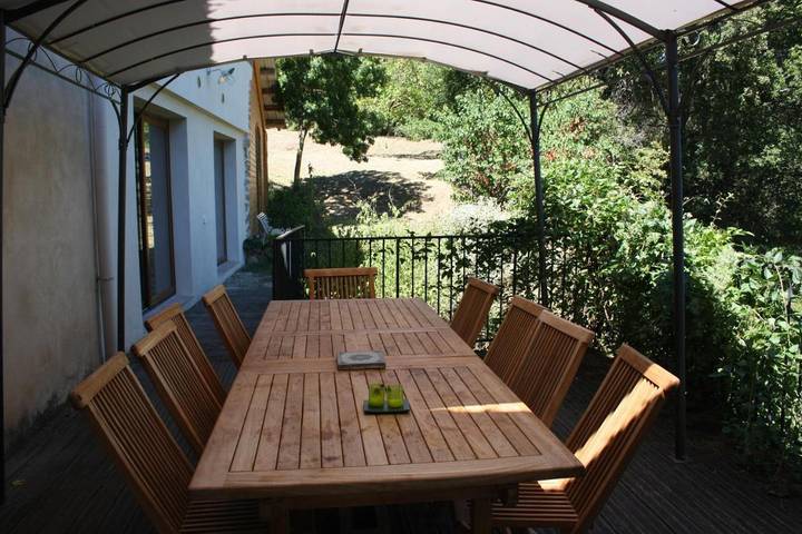 Location de vacances pour 16 personnes, avec piscine ainsi que jardin et vue à Campagne-sur-Aude - 2