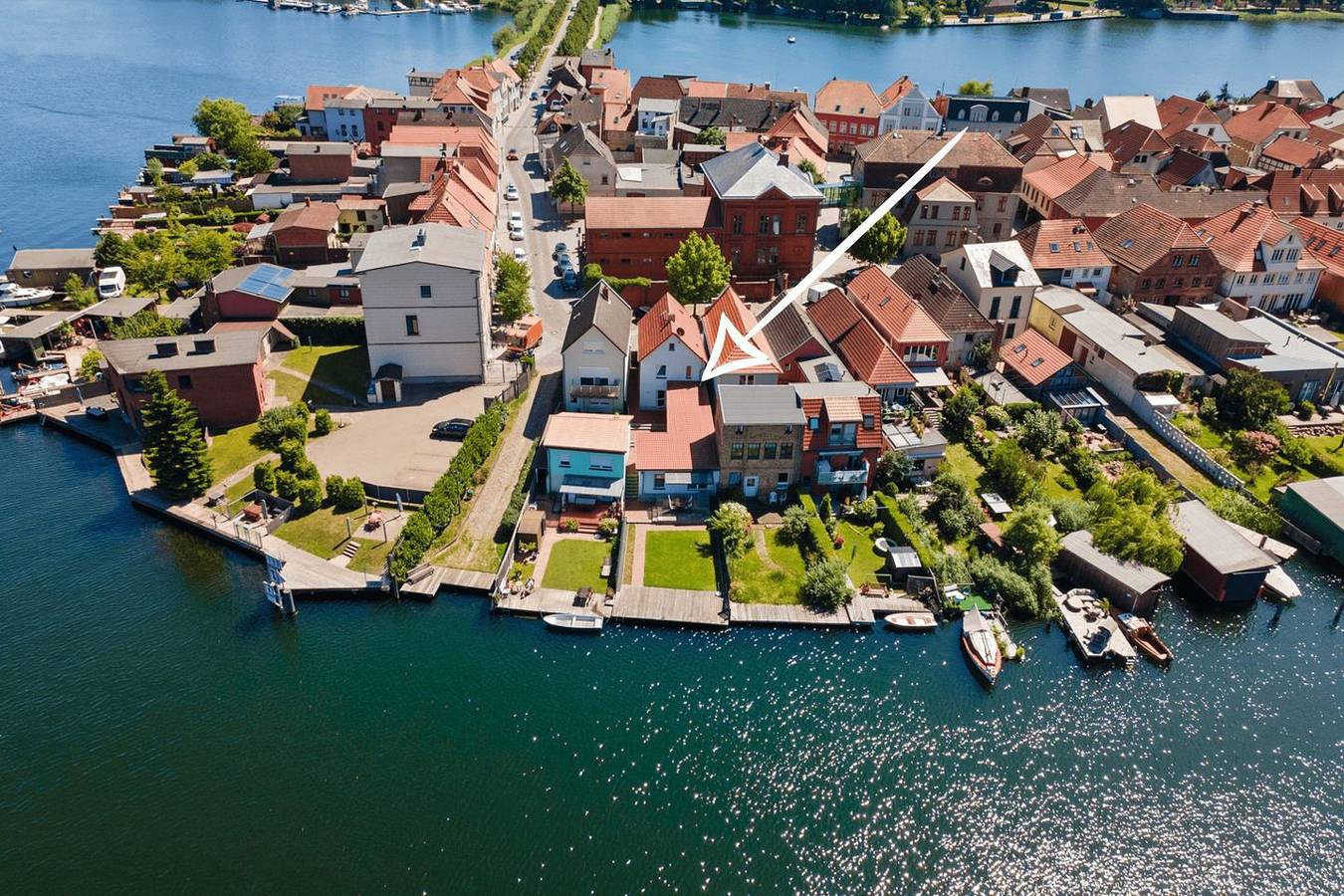 Ferienapartment Seehus in der Inselstadt Malchow in Malchow, Fleesensee