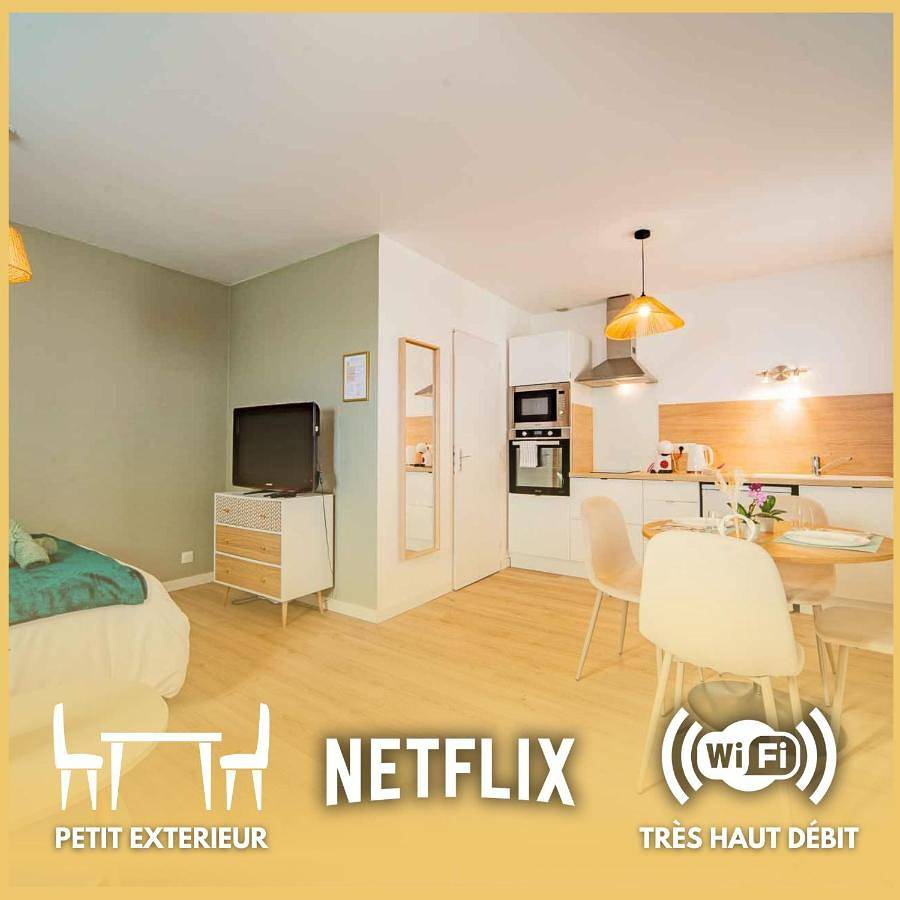 Appartement entier, Le Nid Tourangeau - Calme - Wifi - Parking in Monnaie, Région de Tours