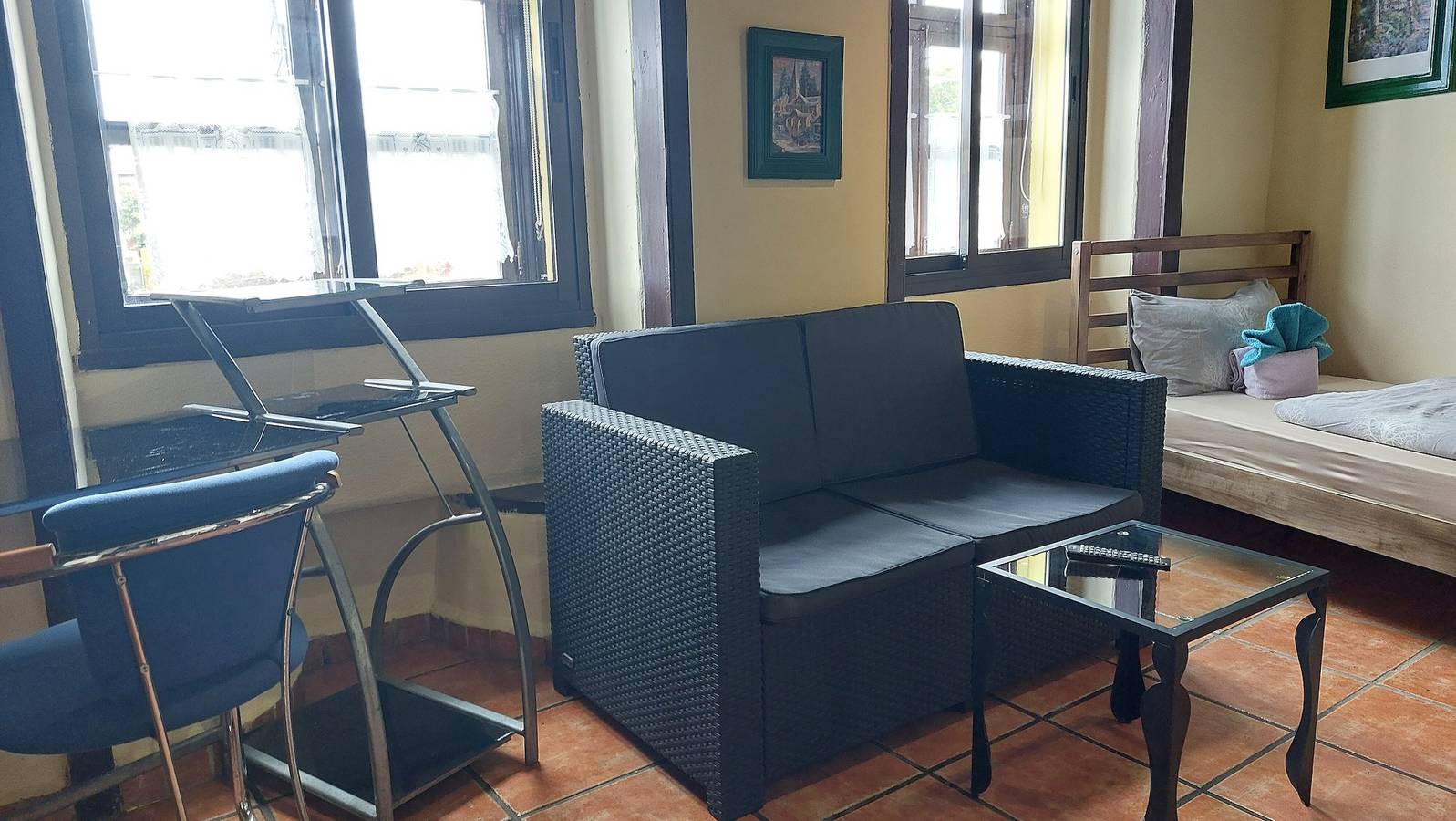Ganzes Studio, Single-Studio „Apartamentos Monasterio de San Antonio Nr. 5“ mit Wlan und Meerblick - Adults only in El Amparo, Icod de los Vinos