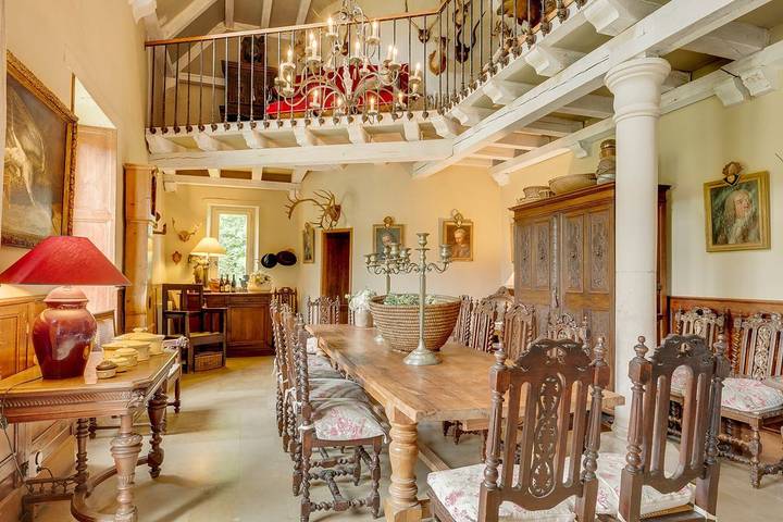 Gîte pour 24 personnes, avec jardin et terrasse, animaux acceptés à Ingrandes - 2