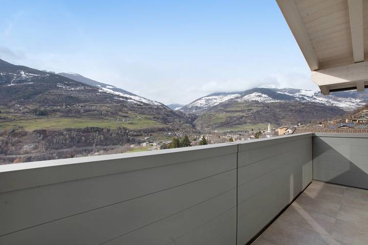 Appartamento intero, Appartamento 'Residence Soleluna - Loft Sirio' con vista montagna e terrazza privata in La Cretaz-Roisan, Comune di Roisan