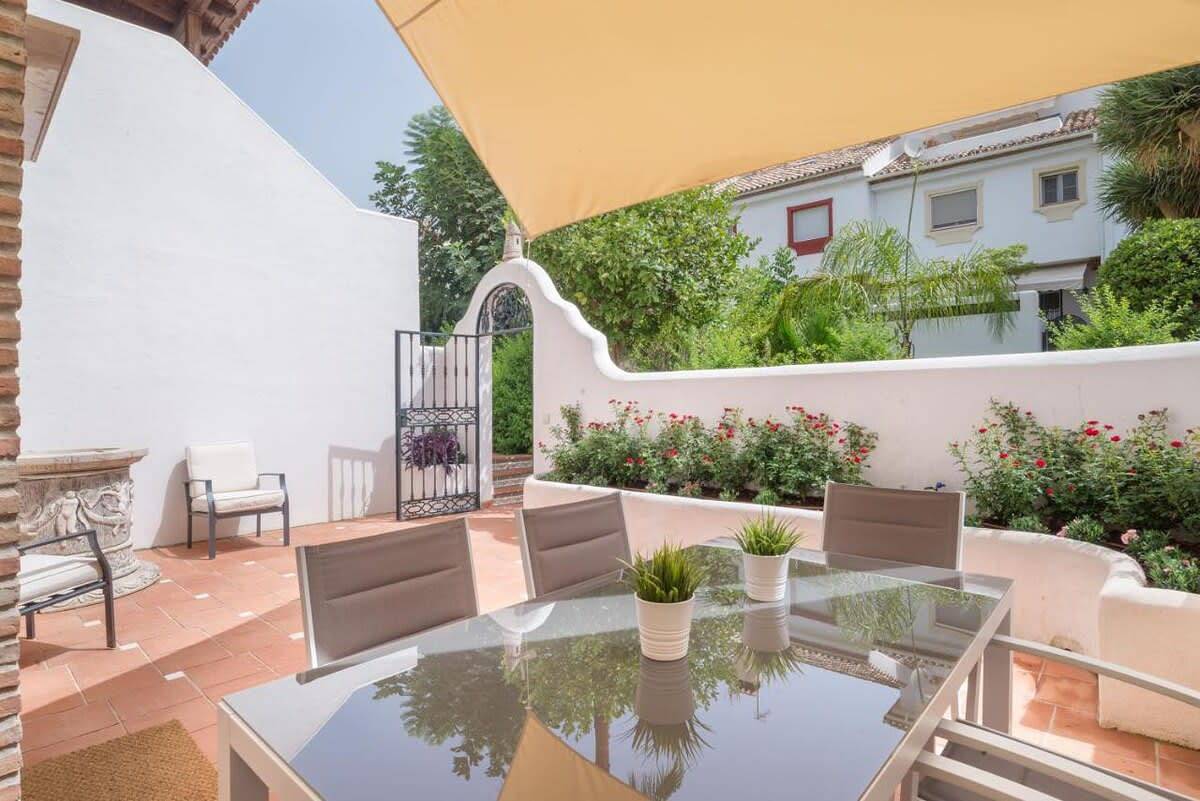Maison de vacances pour 8 personnes avec balcon/terrasse in Marbella, Costa del Sol