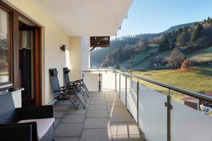 Ferienwohnung für 2 Personen, mit Balkon in Wieden