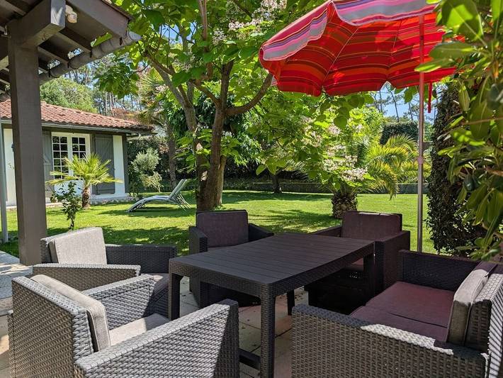 Encantadora villa con piscina, gimnasio y a pocos pasos de la costa y de los restaurantes in Labenne Océan, Labenne