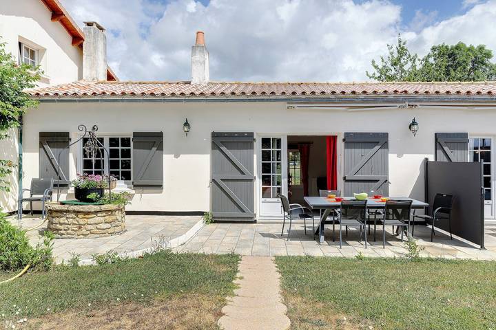 Gîte pour 6 personnes, avec Jardin