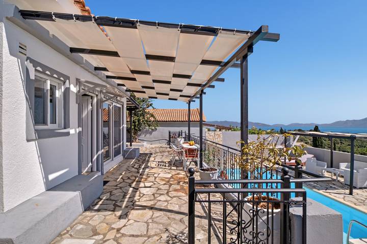 Villa pour 9 personnes, avec jardin, animaux acceptés en Grèce - 4