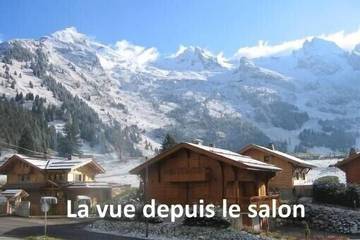 Gîte pour 4 personnes, avec terrasse dans Lac des Confins