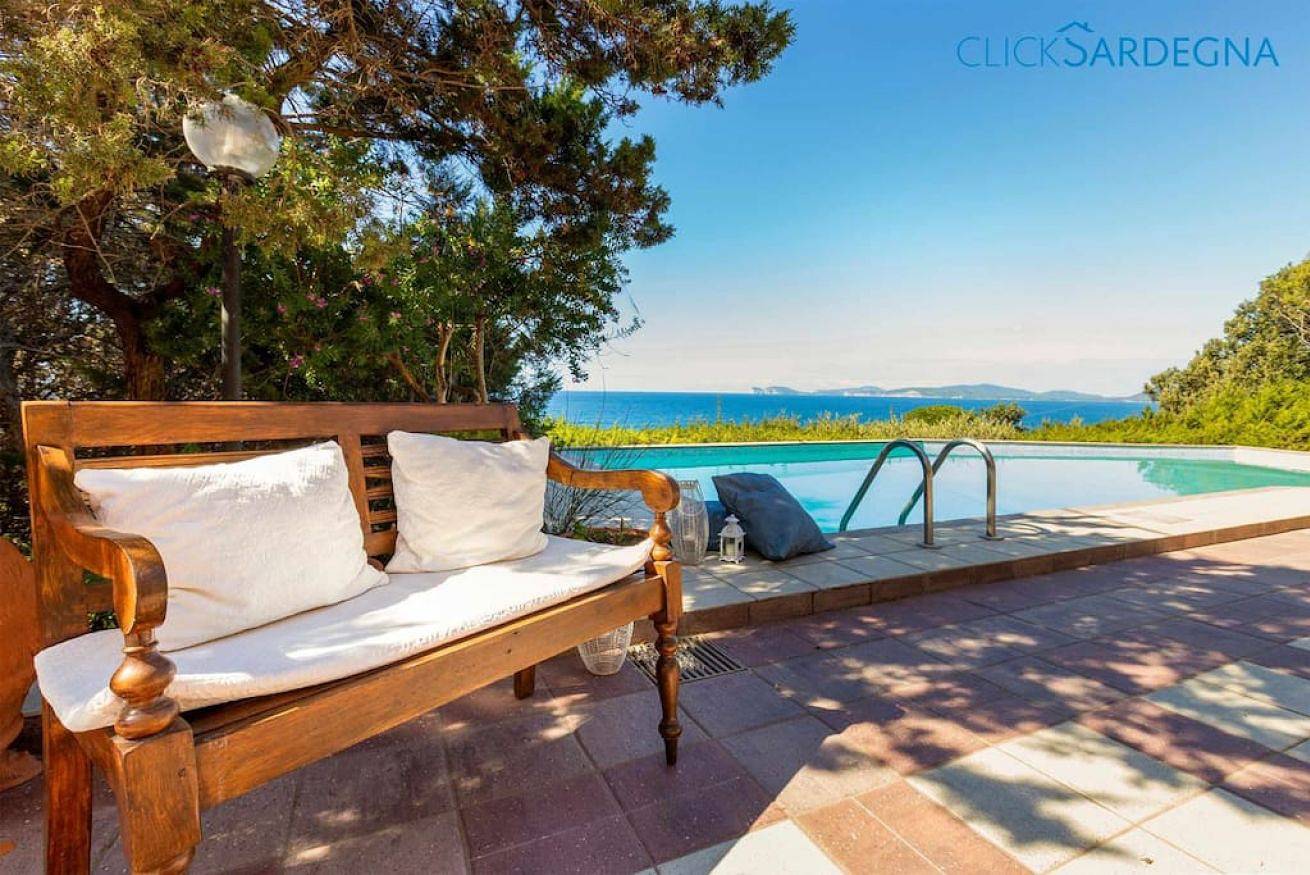 Villa Joie de Vivre, sea view with infinity pool in Alghero, Sassari Province
