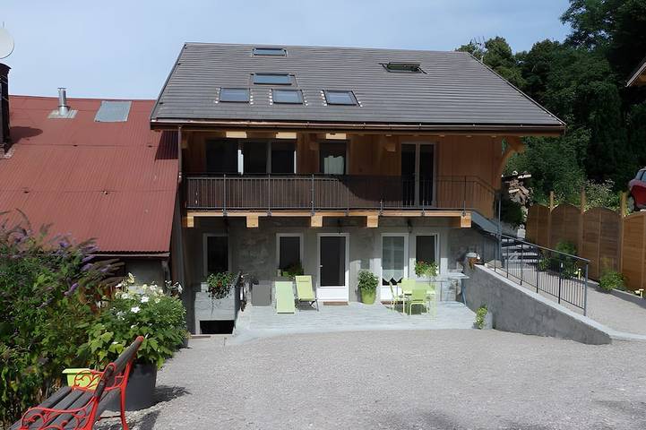 Location de vacances pour 4 personnes, avec terrasse à Orcier - 4