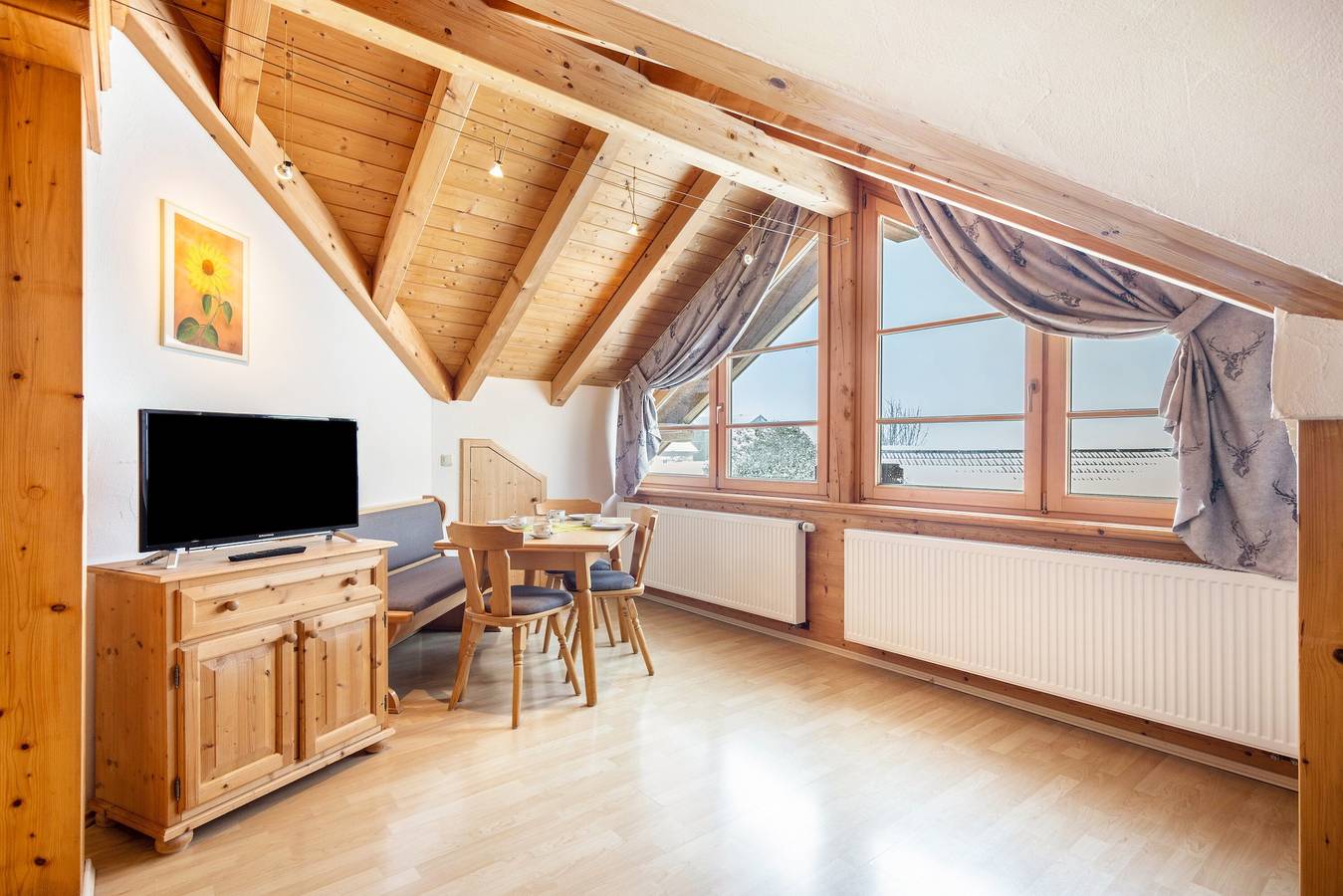 Ganze Wohnung, Apartment 'Linde' mit Bergblick, gemeinsamer Terrasse und Wlan in Immenstadt, Bayerisch Schwaben