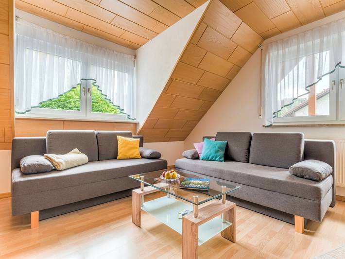 Ferienwohnung für 4 Personen, mit Balkon und Garten sowie Sauna im Frankenwald - 4