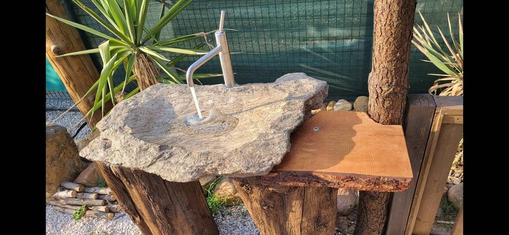 Tente pour 3 personnes, avec jardin ainsi que piscine et vue dans l' Aude - 2