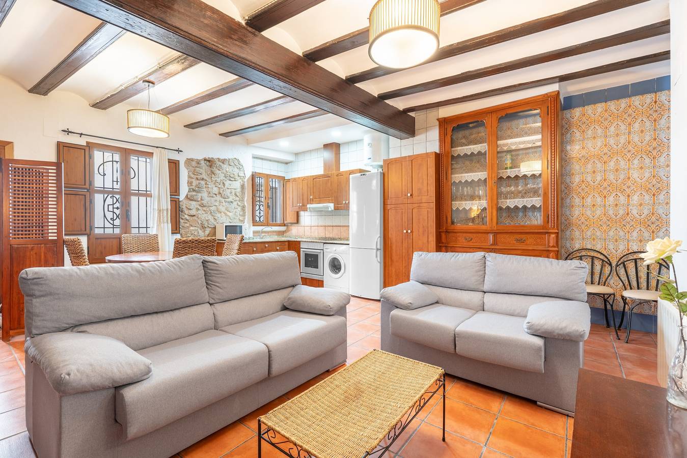Apartamento 'Sereno' con vistas a la montaña y Wi-Fi in Chulilla, Provincia de Valencia