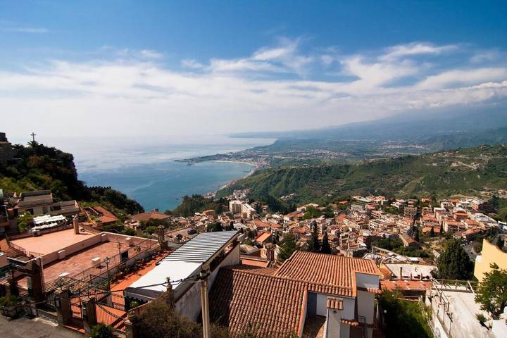 B&b voor 2 personen, with Terras and Tuin as well as Uitzicht in Taormina