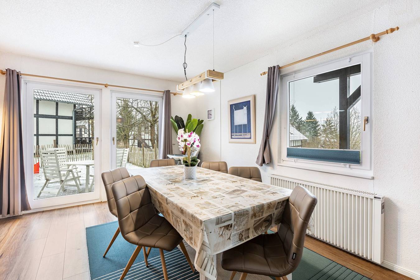 Ganze Wohnung, Ferienwohnung "Kellerwald" mit privatem eingezäunten Garten und Wlan in Frankenau, Waldecker Land