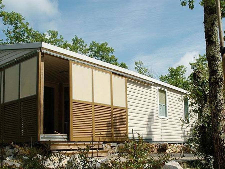 Camping Les 3 Cantons - Mobilhome 6 personas - Mediodía Pirineos in Saint-Antonin-Noble-Val, Macizo Central