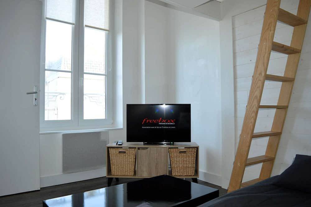 Appartement entier, Le Joffre - studio sur la digue en centre ville in Arromanches-les-Bains, Région de Bayeux