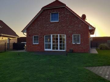 Ferienhaus für 6 Personen, mit Terrasse und Garten, mit Haustier in Hinte