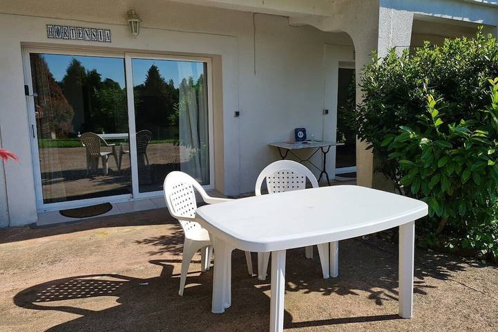 Appartement de vacances pour 2 personnes, avec Terrasse et Jardin
