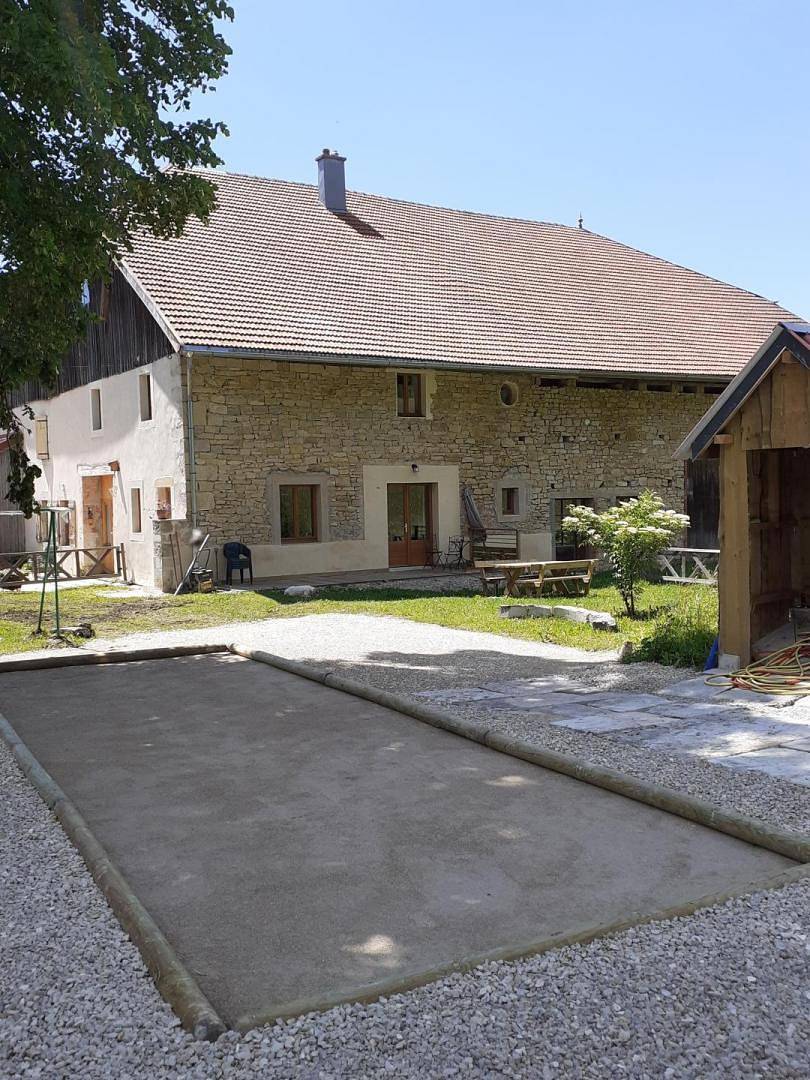 Gîte für 5 Personen mit Garten in Foncine-le-Haut, Regionaler Naturpark Hochjura