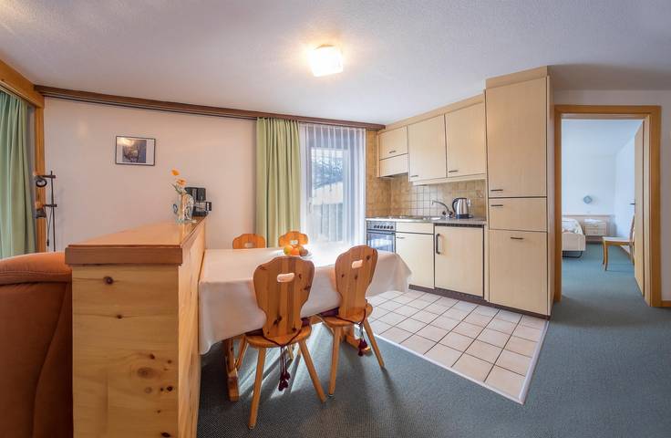 Ganze Ferienwohnung, 4-Bettwohnung Nr. 5 in Saas-Fee, Walliser Alpen