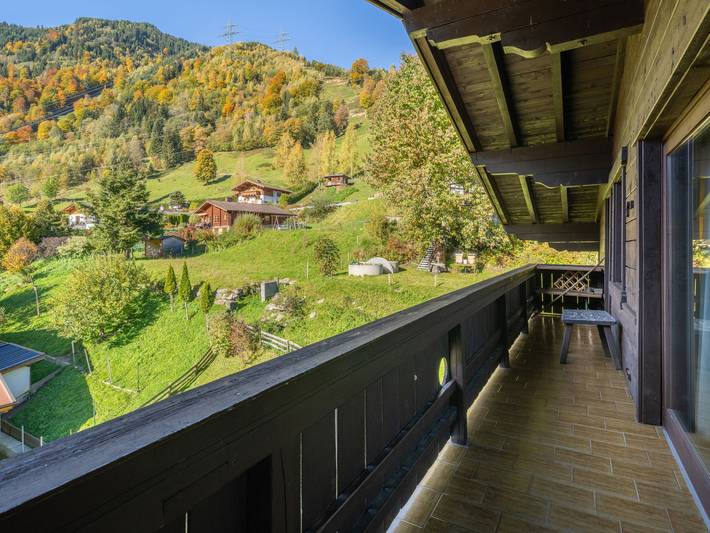 Ferienwohnung für 6 Personen, mit Ausblick und Garten sowie Balkon in Kaprun - 2