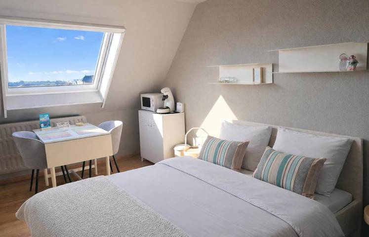 Chambre d’hôte pour 2 personnes, avec Terrasse et Vue à Oostende